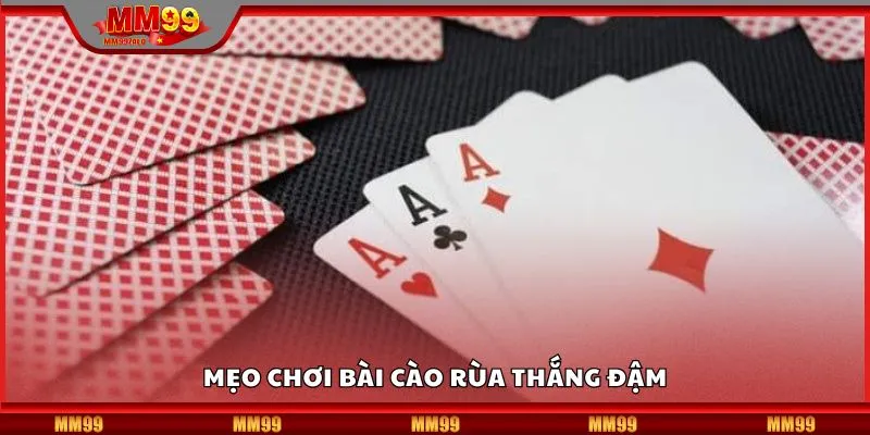 Mẹo chơi bài cào rùa thắng đậm
